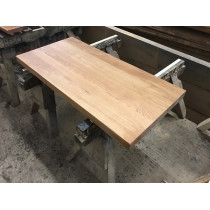 Leimholzplatte, Waschtischplatte, Tischplatte, Eiche, Glattkant,100x50x4,5cm 